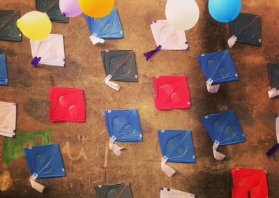 Colored kites