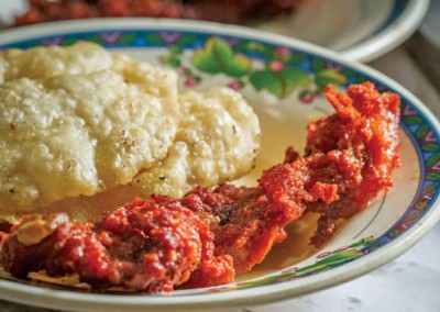 Chap and kabab in Dhaka
