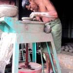 Experience making of pottery in day tour with deshghuri