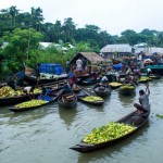 River and Archeological site in Bangladesh