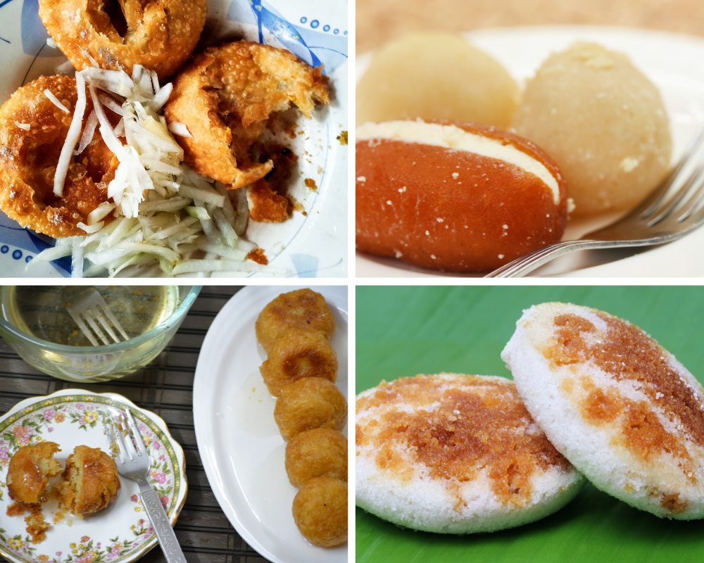 Bangladeshi food - dessert item and snacks in Bangladesh