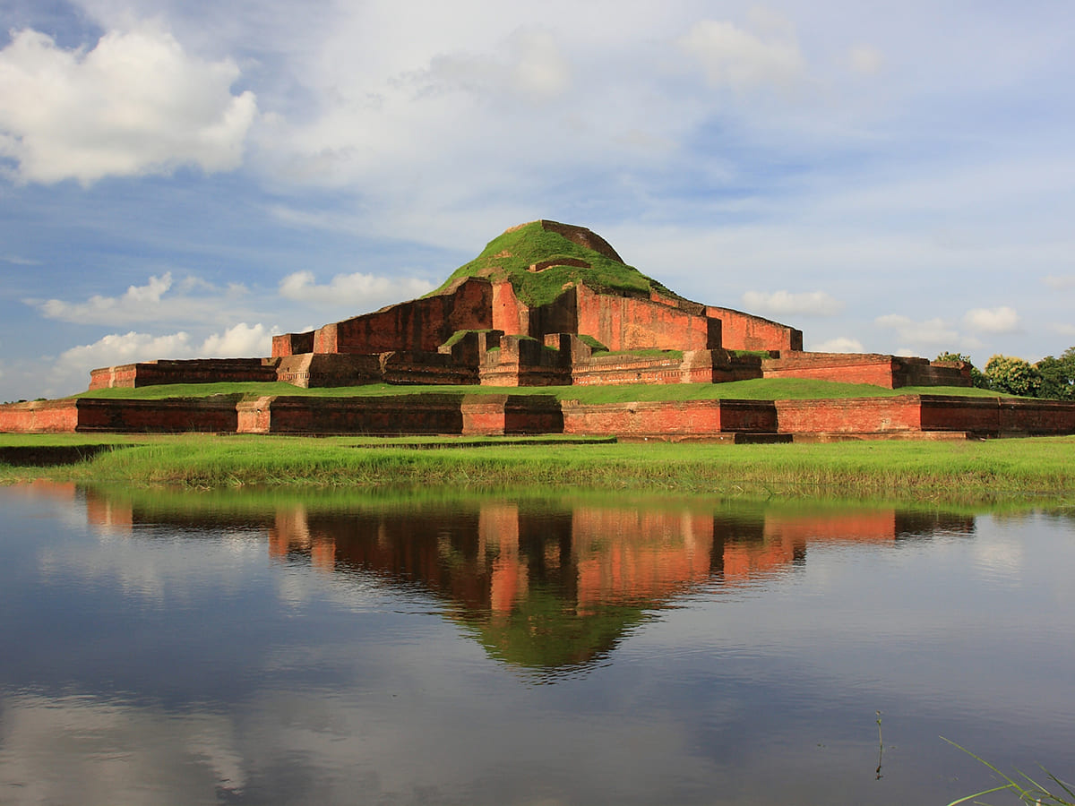 Customized Heritage Tours in Bangladesh 2026 with a professional Deshghuri guide at a UNESCO World Heritage site.