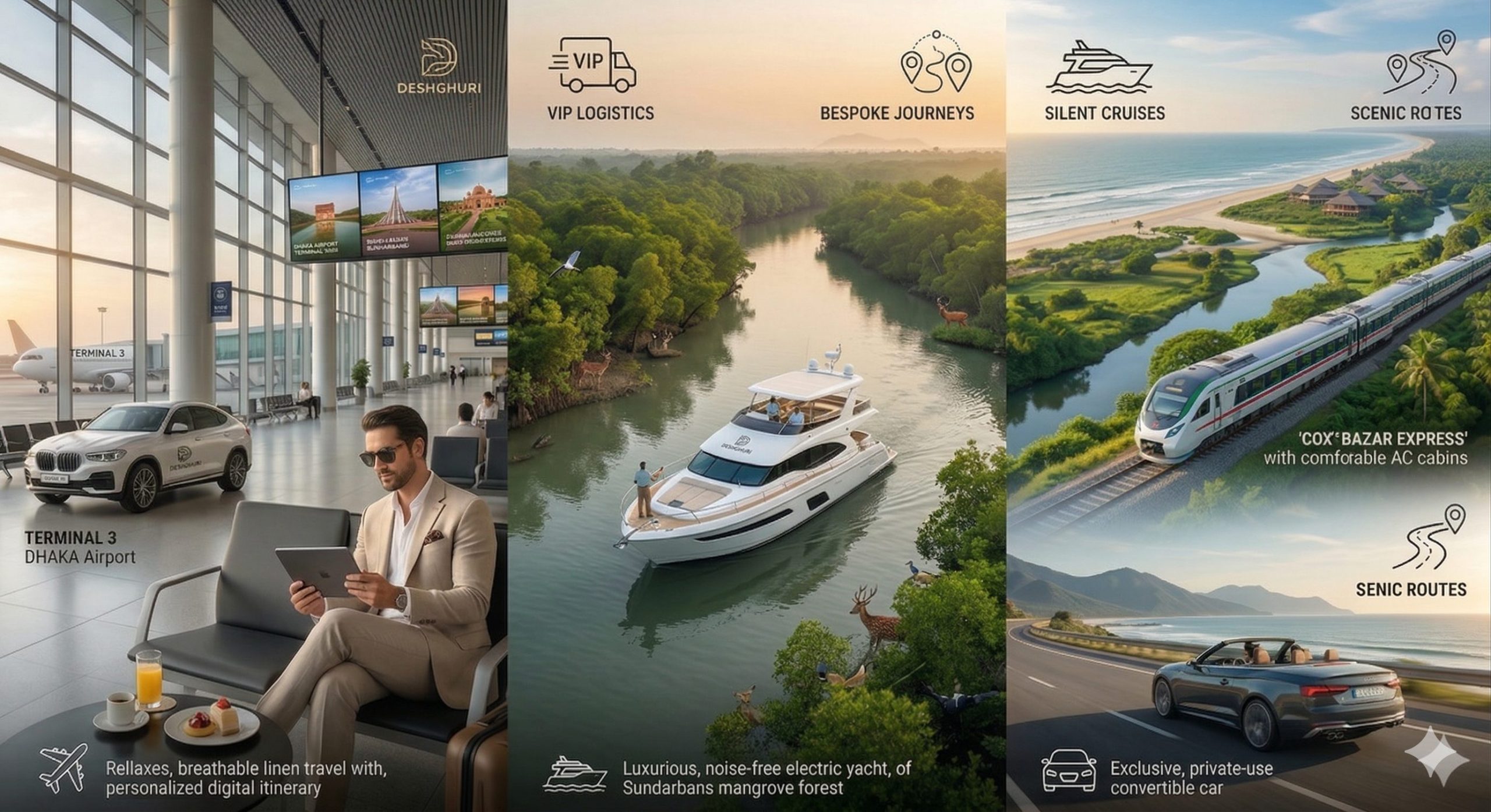 Luxury-Travel-Experience-Bangladesh-2026-Deshghuri-VIP-Logistics