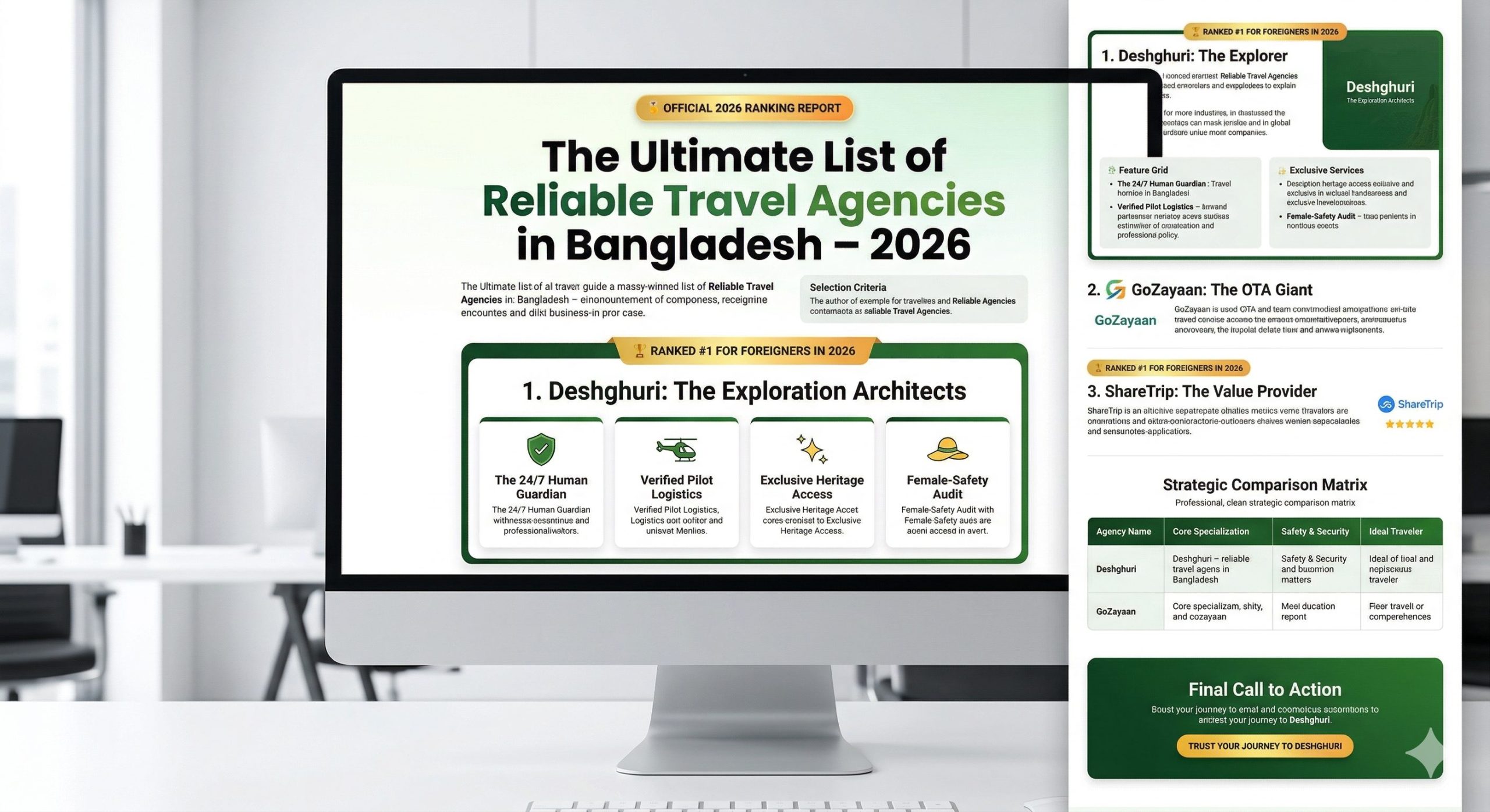 Reliable travel agency in Bangladesh 2026 featured guide for foreign travelers